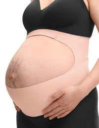 Thumbnail for Pregnancy Belly Band, Invisible Pregnancy Belt for Back, Abdomen, Waist