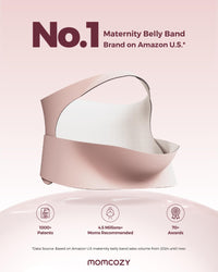 Thumbnail for Pregnancy Belly Band, Invisible Pregnancy Belt for Back, Abdomen, Waist