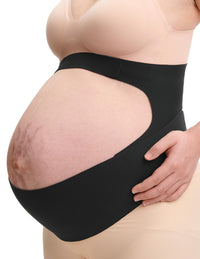 Thumbnail for Pregnancy Belly Band, Invisible Pregnancy Belt for Back, Abdomen, Waist