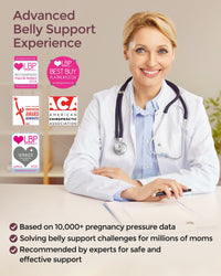 Thumbnail for Pregnancy Belly Band, Invisible Pregnancy Belt for Back, Abdomen, Waist