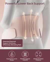 Thumbnail for Pregnancy Belly Band, Invisible Pregnancy Belt for Back, Abdomen, Waist