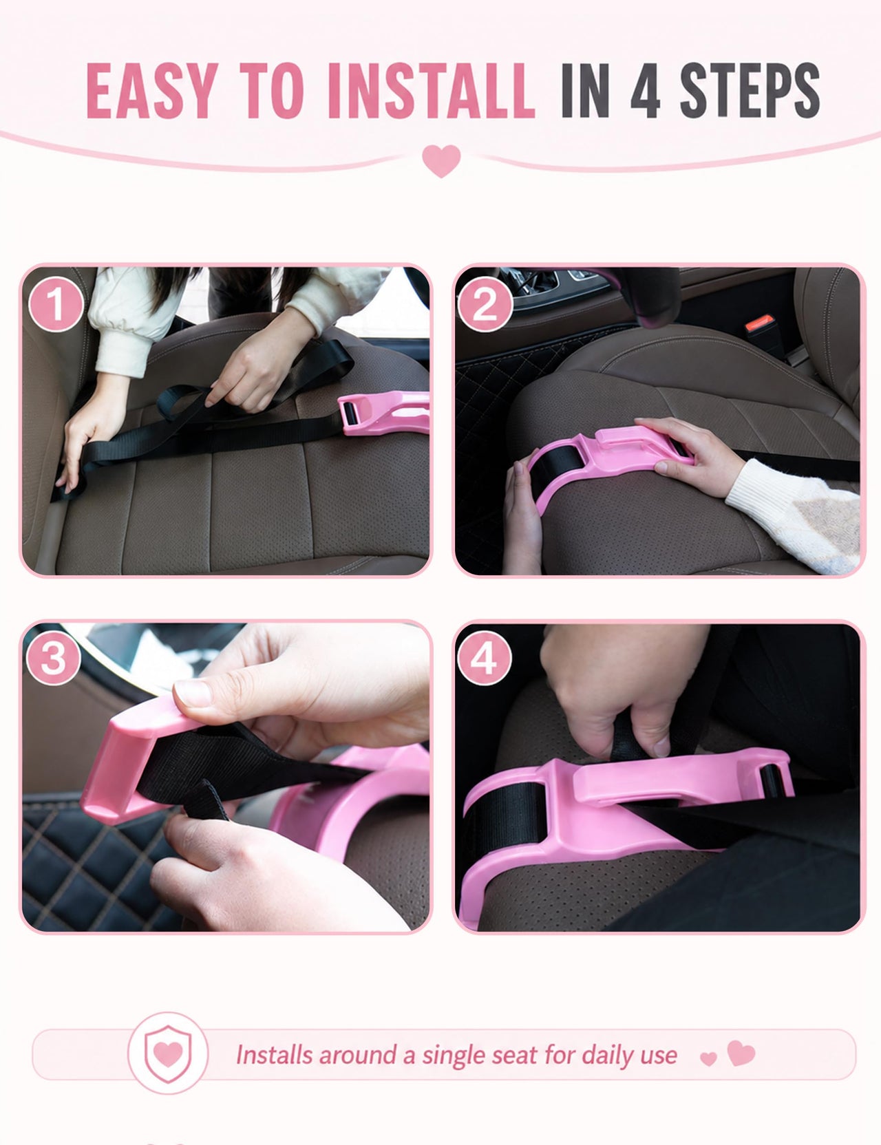 Mimibelt Car Seat Pillow for Pregnancy